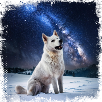 Ein kluger Hund